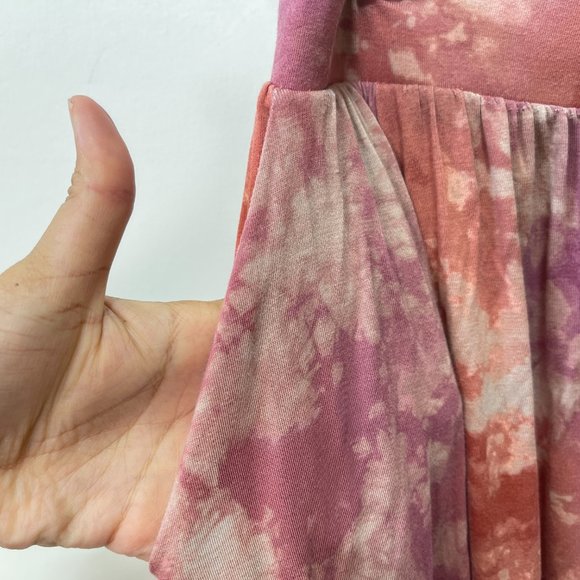 Torrid Super Soft Tie Dye Button Front Midi Skirt sz 1X - Picture 4 of 15